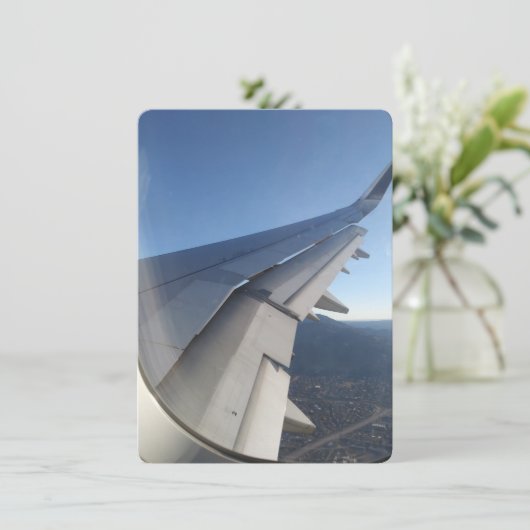 Het verlaten op een Kaart van de Nota van het Net (Staand voorkant)