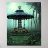 Het verlaten Poster voor digitale carrouselkunst (Voorkant)