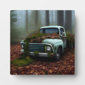 Het verlaten speelplaatje van Truck Fotoplaat (Voorkant)