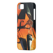 Het verlaten van Cello iPhone 5 hoesje (Achterkant Links)