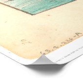 Het verlaten van de Cijfers (1601A) Poster (Hoek)