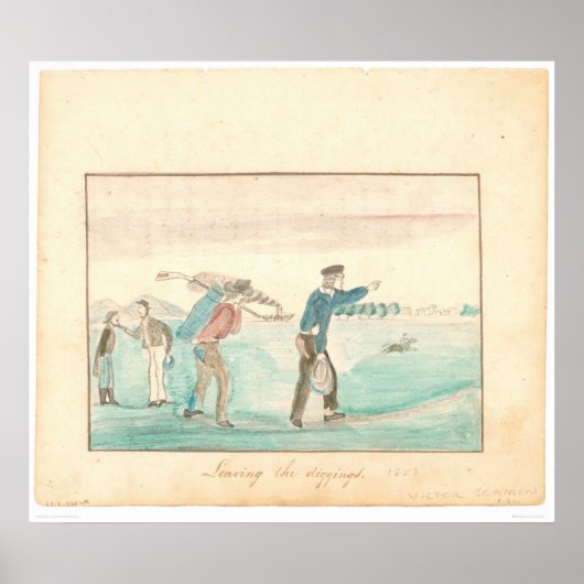 Het verlaten van de Cijfers (1601A) Poster (Voorkant)