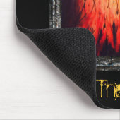 Het verlaten van de duisternis gaat het licht in muismat (Hoek)