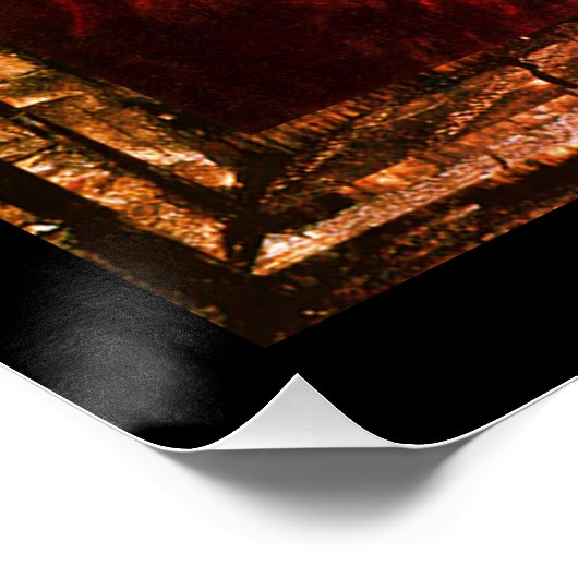 Het verlaten van de duisternis gaat het licht in poster (Hoek)