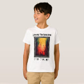 Het verlaten van de duisternis gaat het licht in t-shirt (Voorkant volledig)