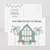 Het verlaten van het nieuwe huis van de Dekking Pa Aankondigingskaart (Voorkant / Achterkant)