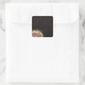 Het verlaten van het Rijk van Alexander 323 BC Vierkante Sticker (Tas)