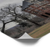 Het verlaten Ziekenhuis van de Staat Poster (Hoek)