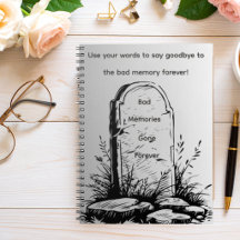 Het verleden begraven Grafsteen Notitieboek – Rust