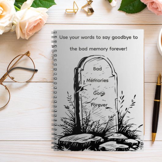 Het verleden begraven Grafsteen Notitieboek – Rust