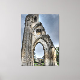 Het verleden blijft canvas afdruk