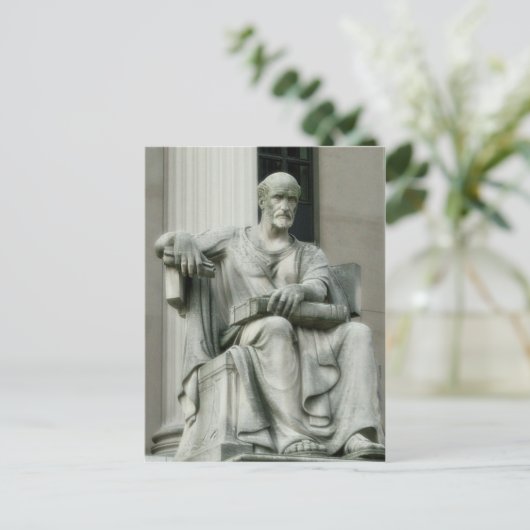 Het verleden briefkaart (Staand voorkant)