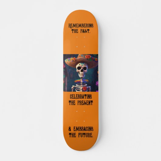 Het verleden herinneren… persoonlijk skateboard (Voorkant)