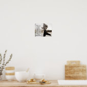 Het verleden vergeten dat ik druk op de Filippijne Poster (Keuken)