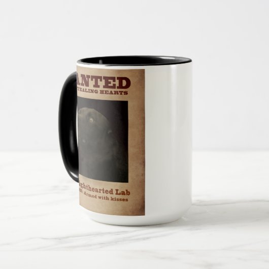 Het verlichte Laboratorium Mok (Voorkant links)