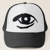 Het verlichte oog trucker pet (Voorkant)