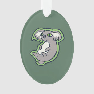 Het verlichten van het groene ontwerp van de Smile Ornament