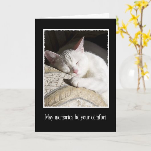 Het Verlies van de Sympathie van de kat van de Kaart (Gele Bloem)