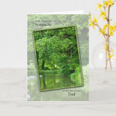 Het verlies van de sympathie van papa, rustige kaart (Gele Bloem)