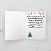 Het verlies van een hond met kerst (Binnen)