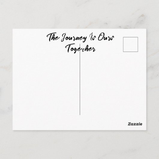 Het Verlies van een Huisdier of Geliefde Verwerken Briefkaart (Achterkant)