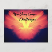 Het Verlies van een Huisdier of Geliefde Verwerken Briefkaart (Voorkant)