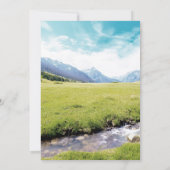 Het verlies van een Son Memorial Kaart (Achterkant)