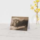 Het Verlies van het huisdier - Aanraking van een Kaart (Gele Bloem)