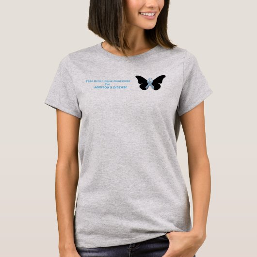 het verliezen in geen optie t-shirt (Voorkant)