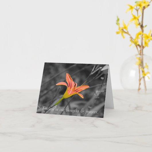 Het verliezen van Uw Kaart van de Nota van de (Gele Bloem)