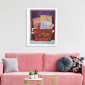 Het verloren akkoord van 1986 canvas afdruk (Insitu (Woonkamer))