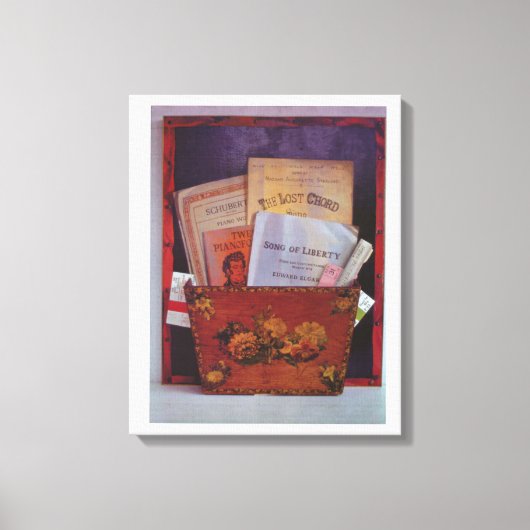 Het verloren akkoord van 1986 canvas afdruk (Voorkant)