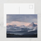 Het verloren bergfort briefkaart (Voorkant / Achterkant)