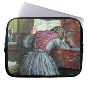Het verloren kind (m/c en de carrosseriekleur op p laptop sleeve