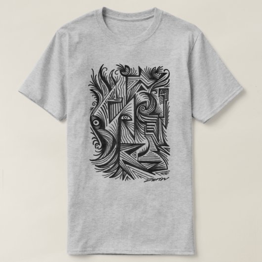 Het verloren sleutel T-shirt van Darin Jones (Design voorkant)