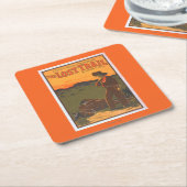 Het verloren spoor - Comedy drama Western leven Kartonnen Onderzetters (Schuin)