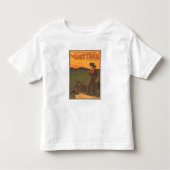 Het verloren spoor - Comedy drama Western leven Kinder Shirts (Voorkant)