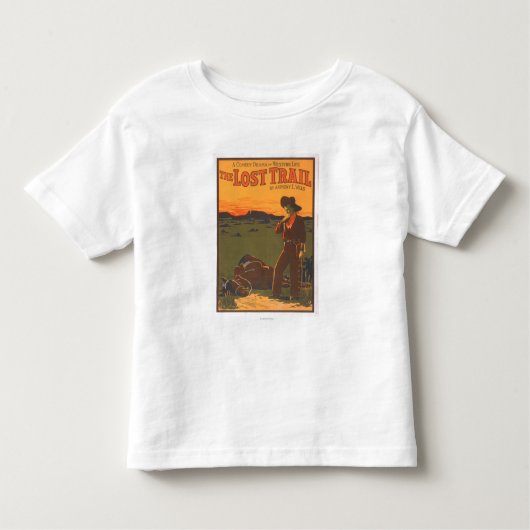 Het verloren spoor - Comedy drama Western leven Kinder Shirts (Voorkant)