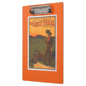 Het verloren spoor - Comedy drama Western leven Klembord (Links)