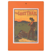 Het verloren spoor - Comedy drama Western leven Klembord (Achterkant)