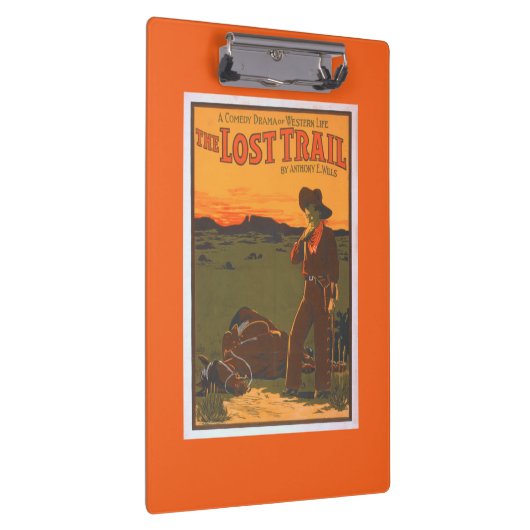 Het verloren spoor - Comedy drama Western leven Klembord (Rechts)