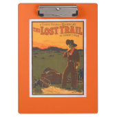 Het verloren spoor - Comedy drama Western leven Klembord (Voorkant)