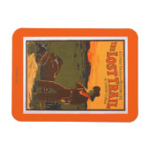 Het verloren spoor - Comedy drama Western leven Magneet (Horizontaal)
