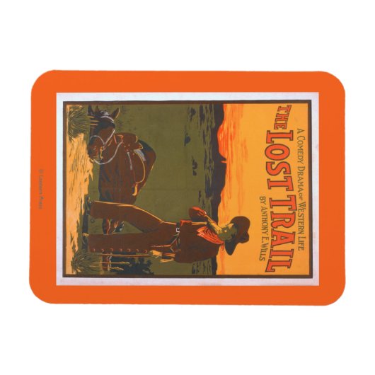 Het verloren spoor - Comedy drama Western leven Magneet (Horizontaal)
