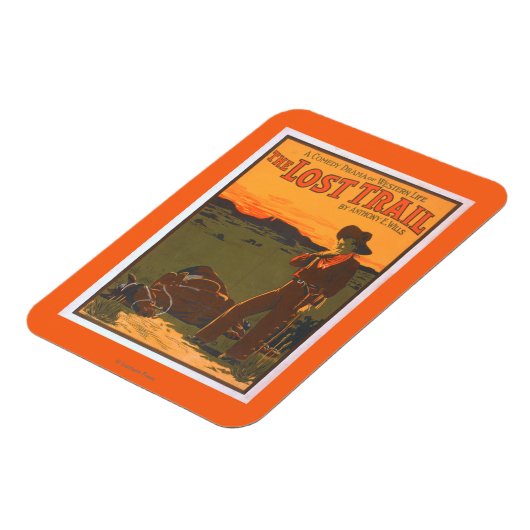 Het verloren spoor - Comedy drama Western leven Magneet (Linkerzijde)