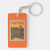 Het verloren spoor - Comedy drama Western leven Sleutelhanger (achterkant)