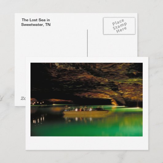 Het verloren Zee Briefkaart (Voorkant / Achterkant)