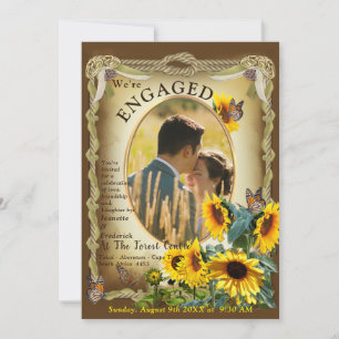 Het Verloving Knot Celebration Tying Kaart