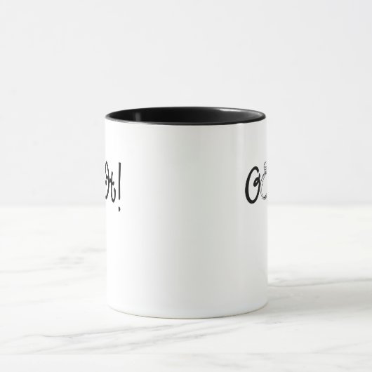 Het Verloving Ring Mok (Midden)