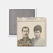 Het Verloving van Albert Victor Duke van Magneet (Voorkant / Achterkant)